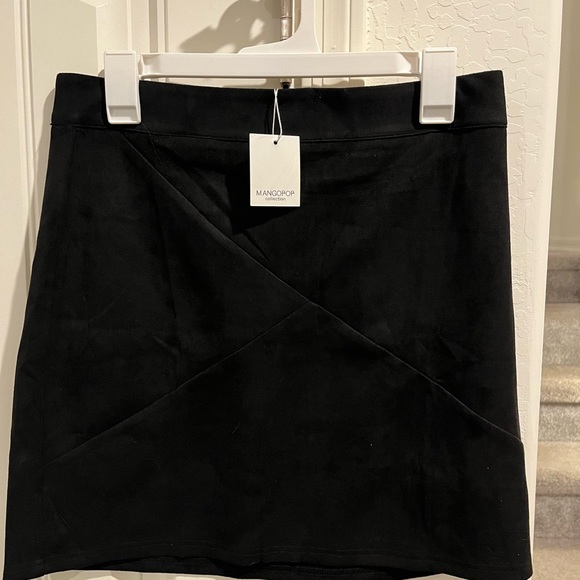COPY - MANGOPOP Mini Faux Suede Skirt for Women High Waist Skirts XLarge - Picture 6 of 6